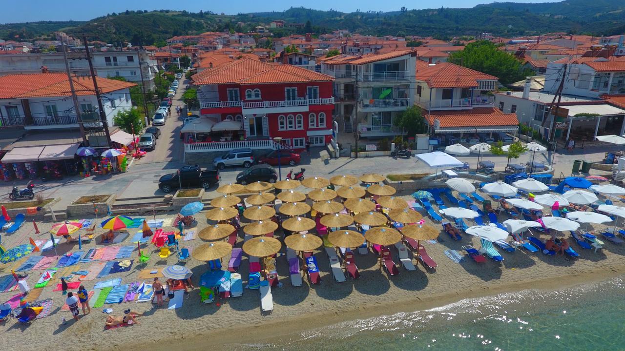 Summer Beach Hotel Polychrono Esterno foto